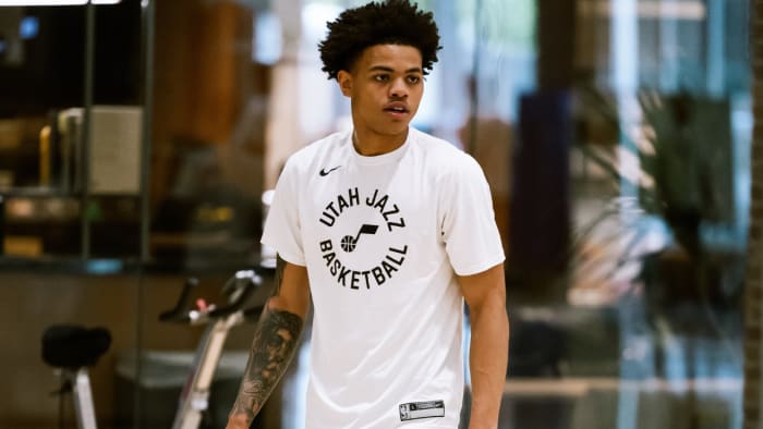 Utah Jazz rookie Keyonte George